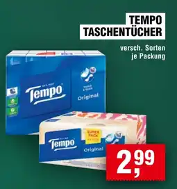 Handelshof TEMPO TASCHENTÜCHER Angebot