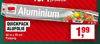 Handelshof QUICKPACK ALUFOLIE Angebot