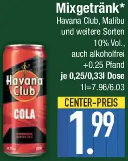 E-Center Havana Club Mixgetränk Angebot