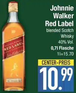 E-Center Johnnie Walker Red Label Angebot