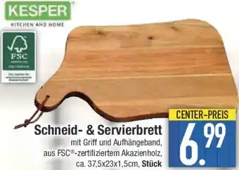 E-Center KESPER Schneid- & Servierbrett Angebot