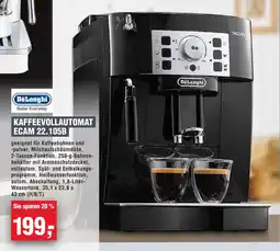 Handelshof DeLonghi KAFFEEVOLLAUTOMAT ECAM 22.105B Angebot