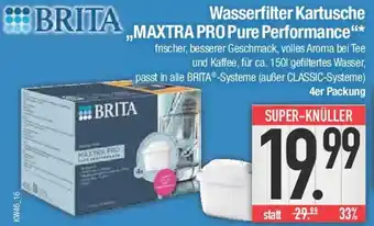 E-Center BRITA Wasserfilter Kartusche MAXTRA PRO Pure Performance Angebot