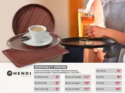 Handelshof HENDI SERVIERTABLETT WOODFORM Angebot