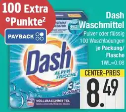 E-Center Dash Waschmittel Angebot