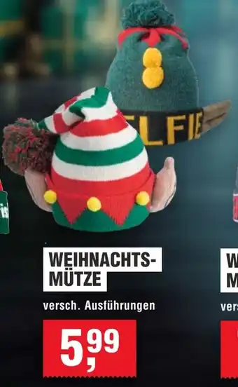 Handelshof WEIHNACHTS- MÜTZE Angebot