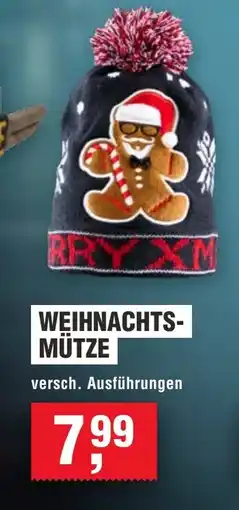 Handelshof WEIHNACHTS- MÜTZE Angebot