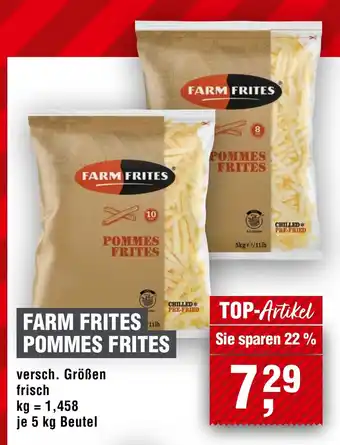Handelshof FARM FRITES POMMES FRITES Angebot