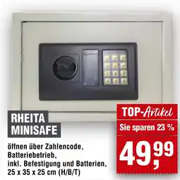Handelshof RHEITA MINISAFE Angebot