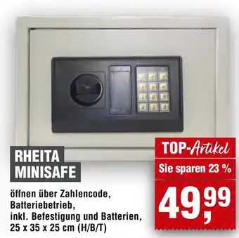 Handelshof RHEITA MINISAFE Angebot