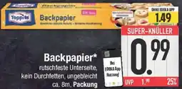 E-Center Toppits Backpapier Angebot