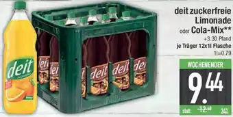 E-Center deit zuckerfreie Limonade oder Cola-Mix Angebot