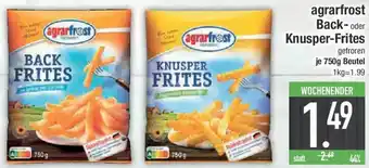 E-Center agrarfrost Back- oder Knusper-Frites Angebot
