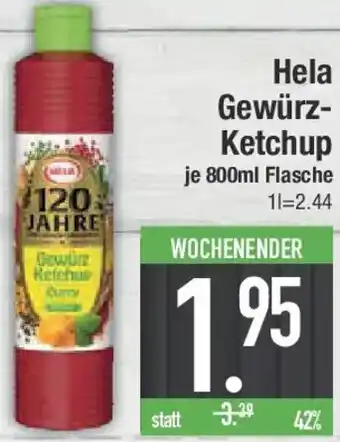 E-Center Hela Gewürz Ketchup Angebot