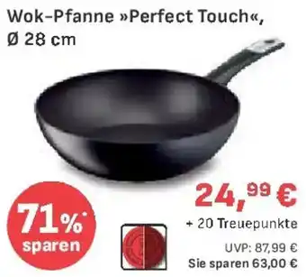 E-Center Tefal Wok-Pfanne Perfect Touch Angebot