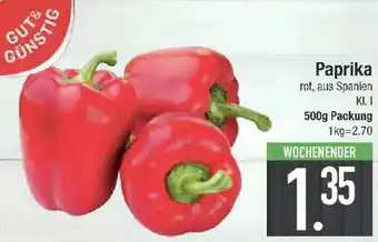 E-Center GUT & GÜNSTIG Paprika Angebot