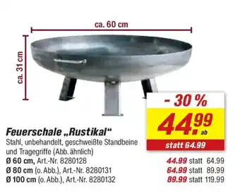 toom Baumarkt Feuerschale,,Rustikal" Angebot