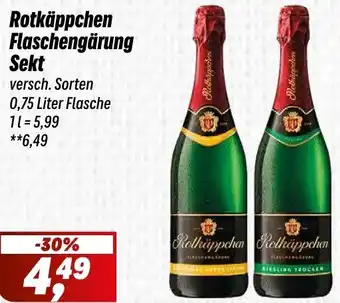 Simmel Rotkäppchen Flaschengärung Sekt Angebot