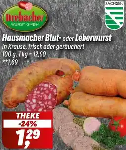 Simmel Drebacher Hausmacher Blut- oder Leberwurst Angebot