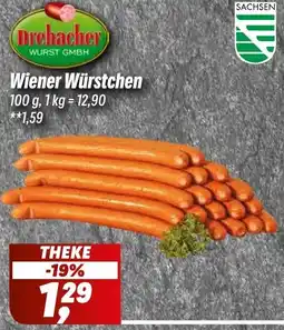 Simmel Drebacher Wiener Würstchen Angebot