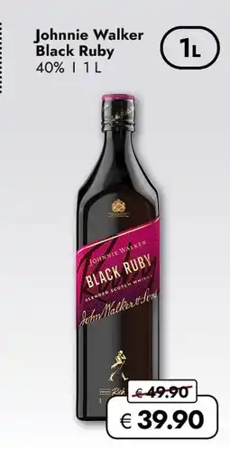 Travel Free Johnnie walker black ruby Angebot