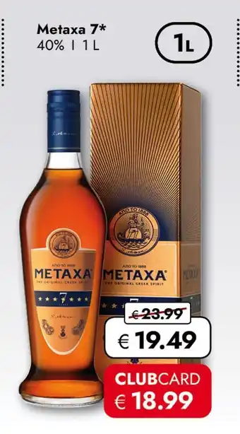 Travel Free Metaxa metaxa 7 Angebot