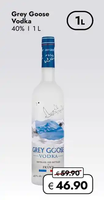 Travel Free Grey goose vodka Angebot