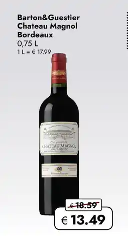 Travel Free Barton&guestier chateau magnol bordeaux Angebot