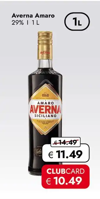 Travel Free Averna amaro Angebot