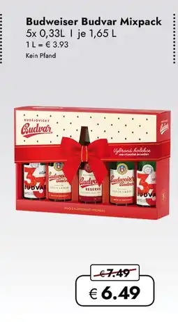 Travel Free Budweiser budvar mixpack Angebot