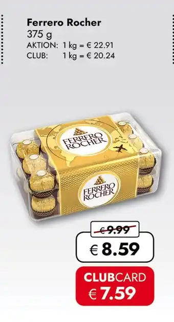 Travel Free Ferrero rocher ferrero rocher Angebot