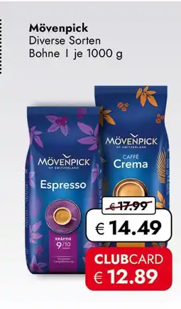 Travel Free Mövenpick kaffee Angebot