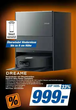 Expert Dreame saugroboter mit wischfunktion aqua10 ultra roller complete Angebot