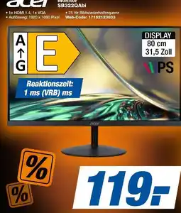 Expert Acer sb322qabi monitor Angebot