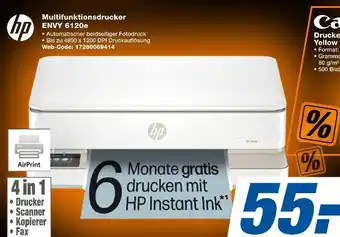 Expert Hp multifunktionsdrucker envy 6120e Angebot
