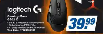 Expert Logitech gaming-maus g502 x Angebot