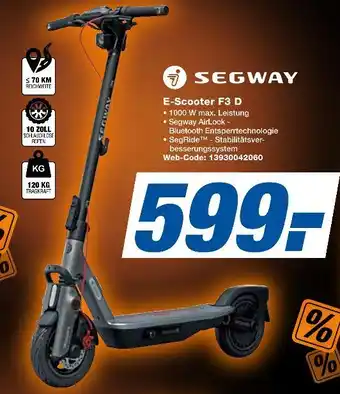 Expert Segway e-scooter f3 d Angebot