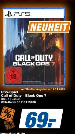 Expert Ps5 call of duty - black ops 7 Angebot
