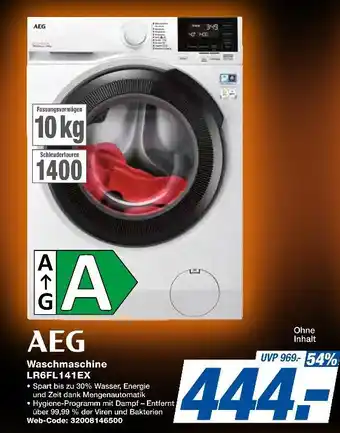 Expert Aeg waschmaschine lr6fl141ex Angebot
