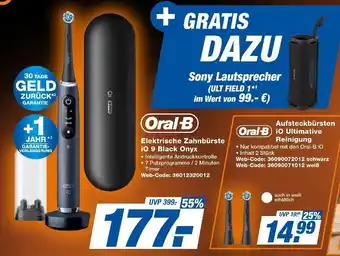 Expert Oral-b elektrische zahnbürste io 9 black onyx Angebot