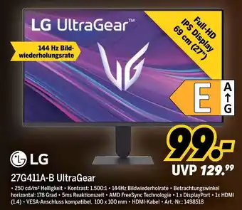 MEDIMAX Lg 27g411a-b ultragear Angebot