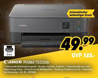 MEDIMAX Canon pixma ts5350i Angebot