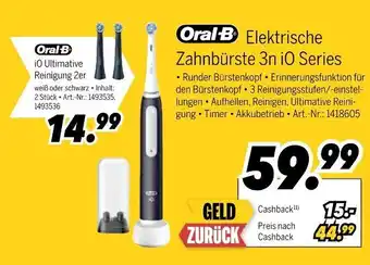MEDIMAX Oral-b io ultimate reinigung 2er Angebot