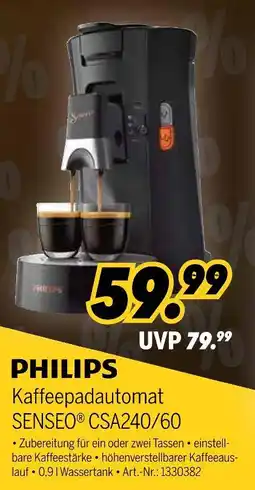 MEDIMAX Philips kaffeepadautomat senseo csa240/60 Angebot
