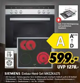 MEDIMAX Siemens einbau-herd-set mke2ka175 Angebot