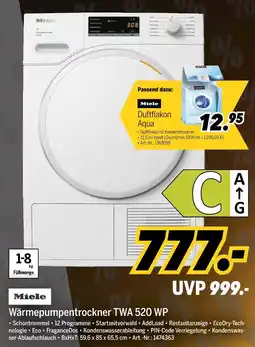 MEDIMAX Miele wärmepumpentrockner twa 520 wp Angebot