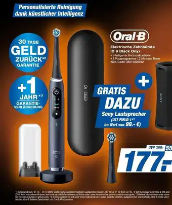 Expert Oral-b elektrische zahnbürste io 9 black onyx Angebot