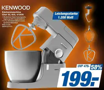 Expert Kenwood küchenmaschine chef xl kvl 4100s Angebot
