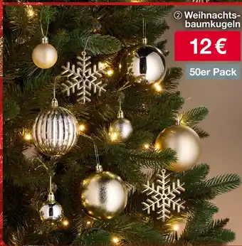 Woolworth Weihnachtsbaumkugeln Angebot