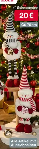 Woolworth Schneemann Angebot